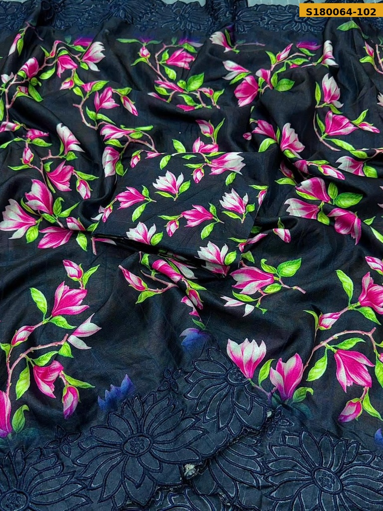 Fancy Tussar Silk Saree