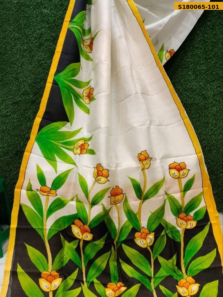 Fancy Khadi Silk Saree