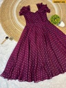 Fancy Dual tone Tissue Kurti