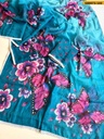 Fancy Soft Peding Linen Saree