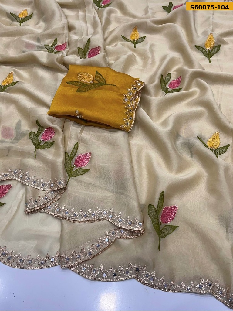 Fancy Soft Rangoli Silk Saree