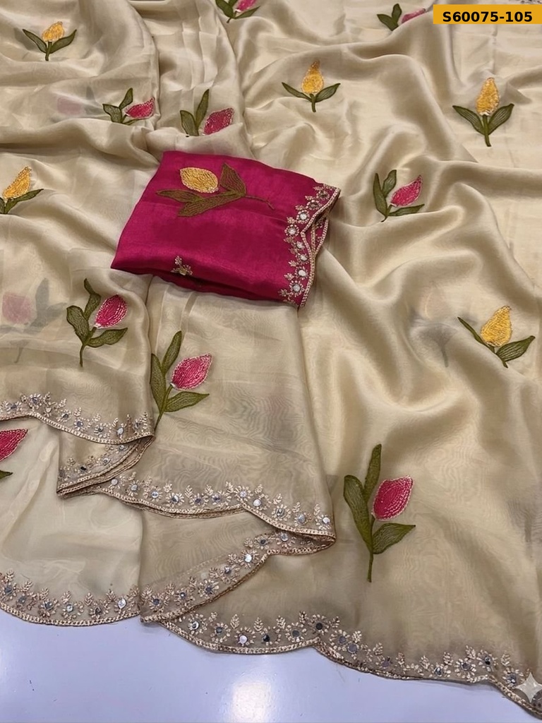 Fancy Soft Rangoli Silk Saree