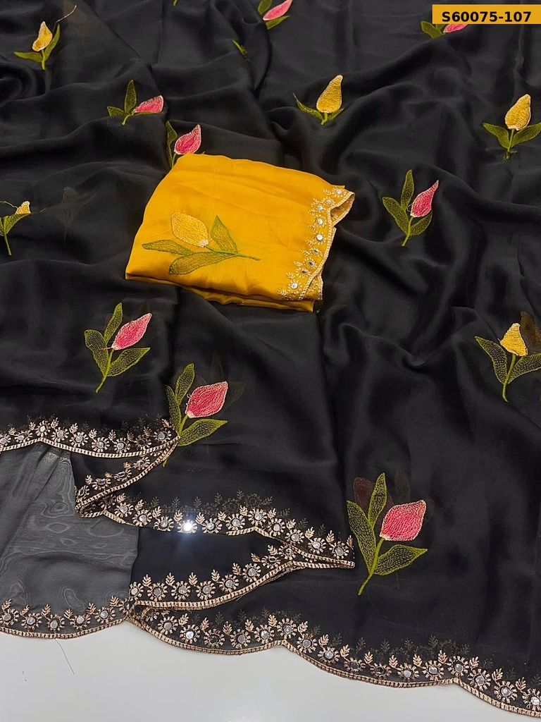 Fancy Soft Rangoli Silk Saree