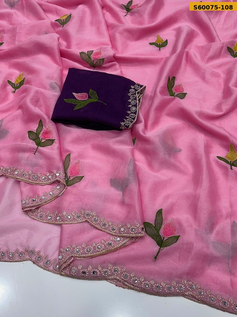 Fancy Soft Rangoli Silk Saree