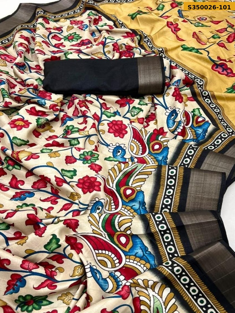 Fancy malai cotton saree