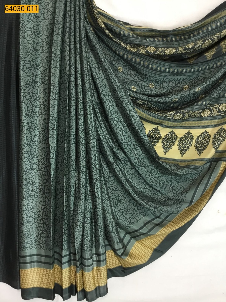 Pure Crepe Silk Saree