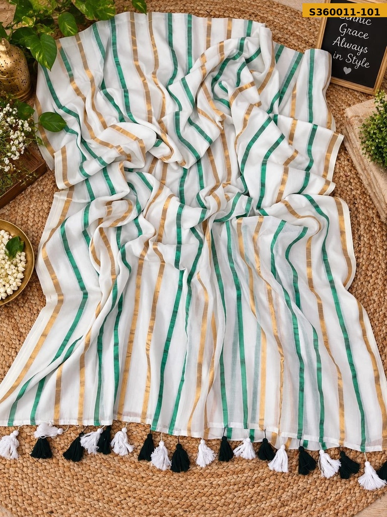 Fancy Mulcotton Saree