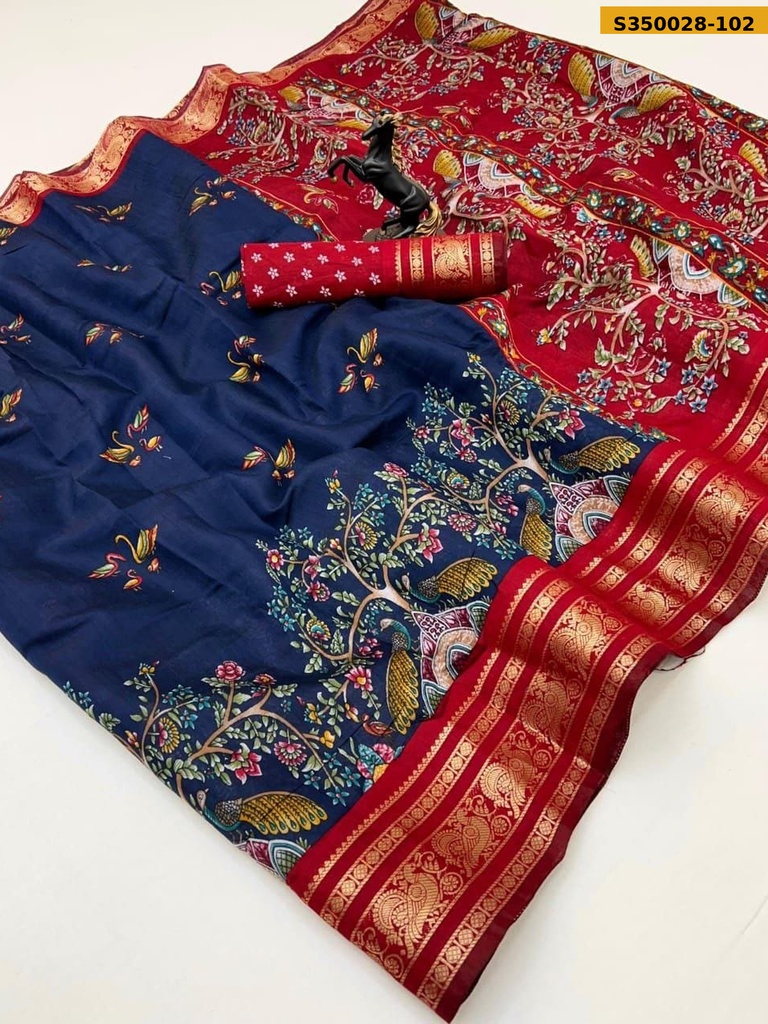 Fancy Viscose Silk Saree