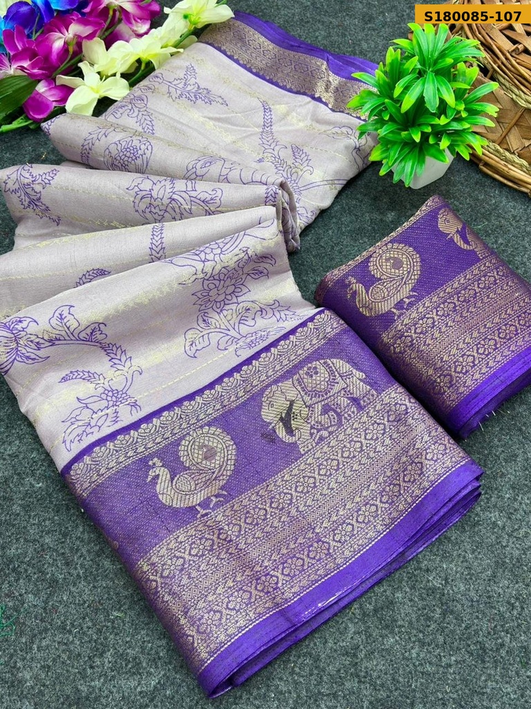 Fancy Dola Silk Saree