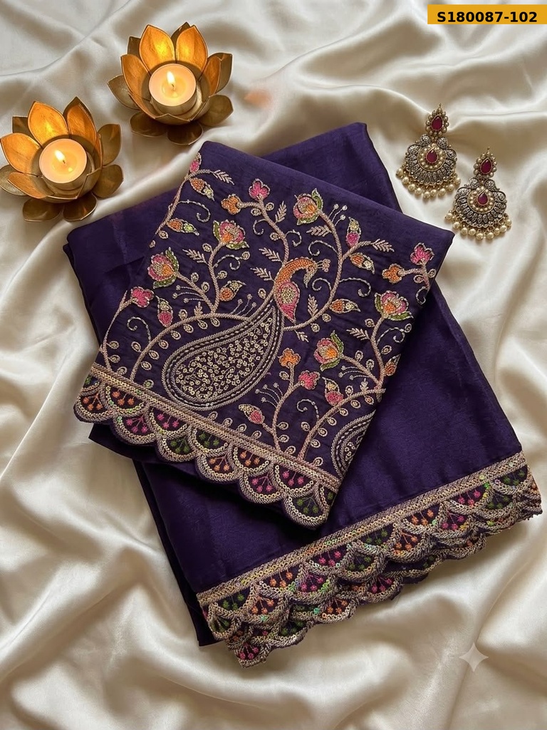 Fancy Star Georgette Saree