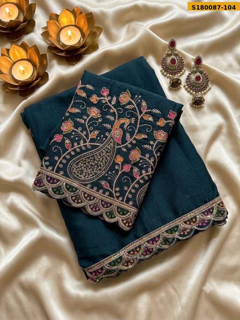 Fancy Star Georgette Saree