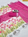 Fancy Soft Linen Saree