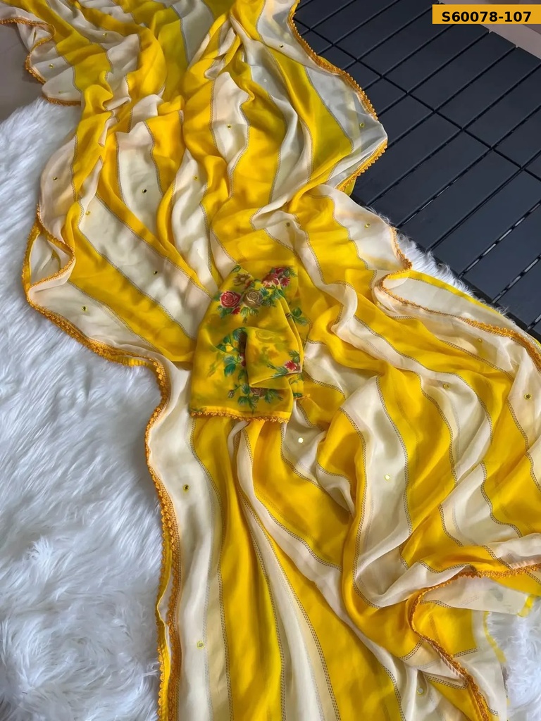 Fancy Soft Georgette Saree