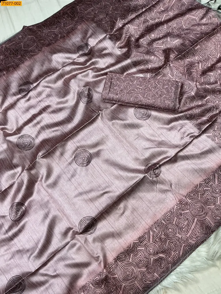 Soft Linen Silk Saree