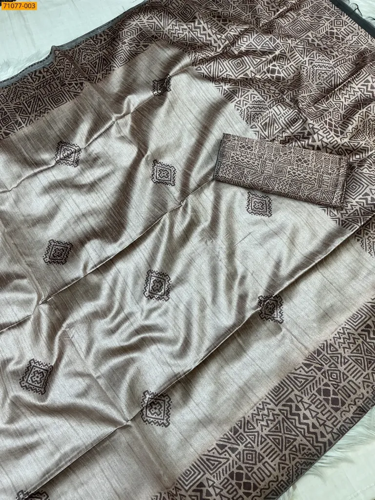 Soft Linen Silk Saree