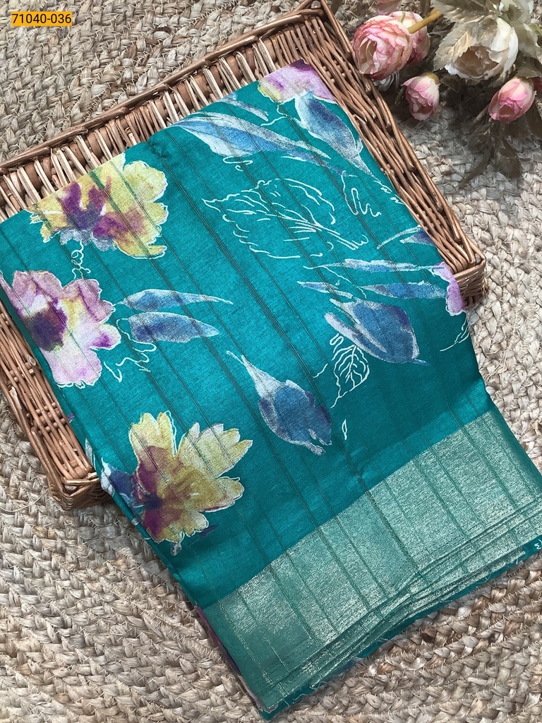 Fancy Handloom Silk Saree