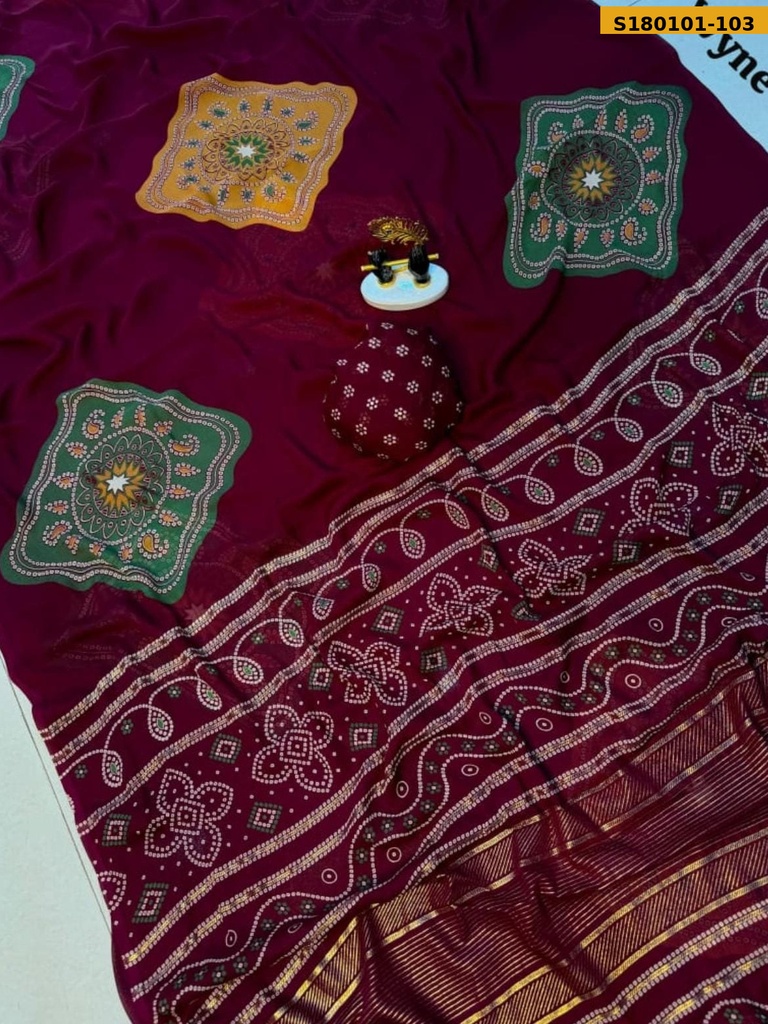 Fancy Georgette Saree