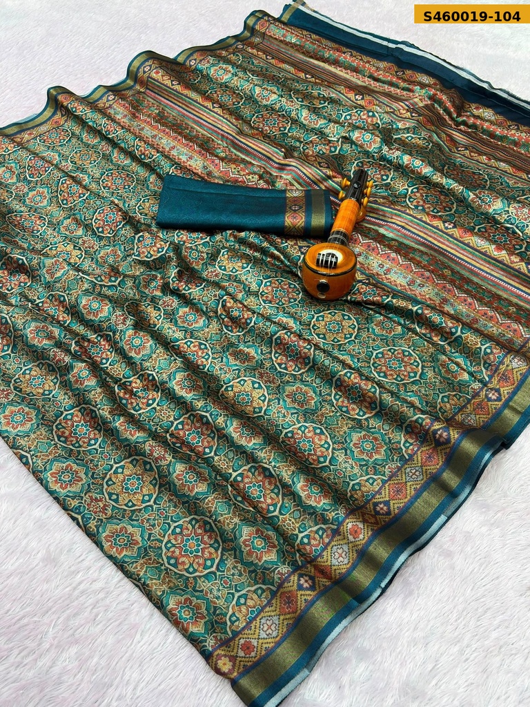 Fancy Soft Bleck Mul Cotton Saree