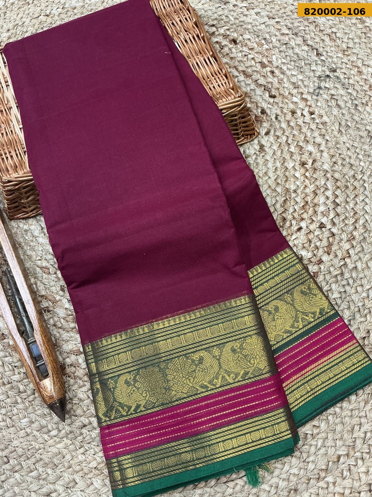 Kanchi Cotton Saree