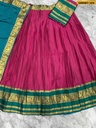 Fancy kanjivaram silk lehanga
