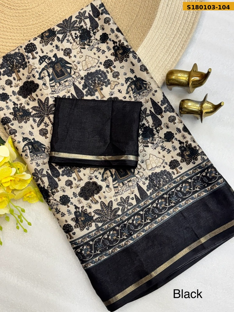 Fancy Tasva Silk Saree