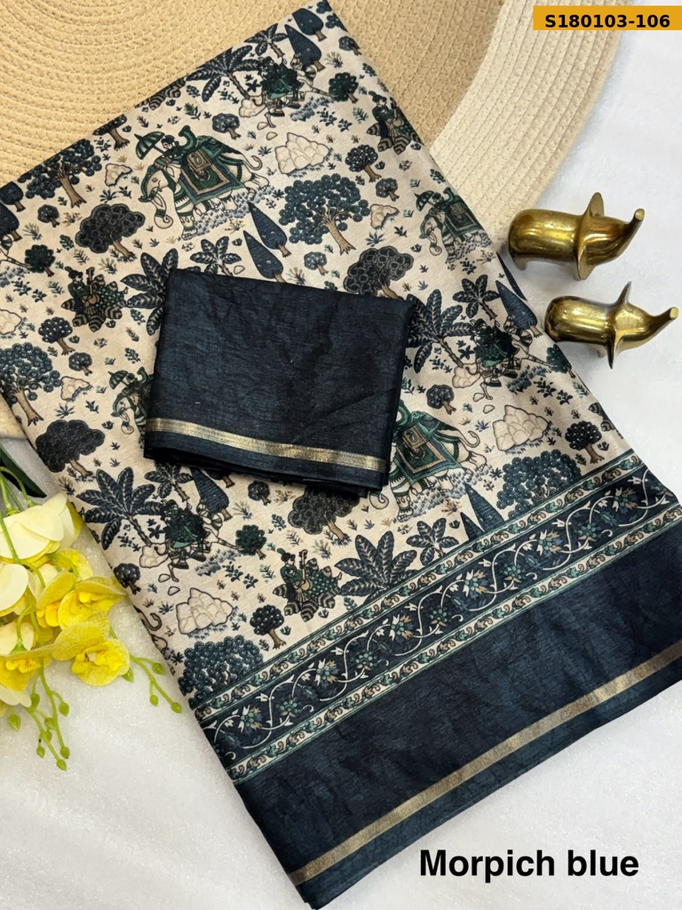 Fancy Tasva Silk Saree