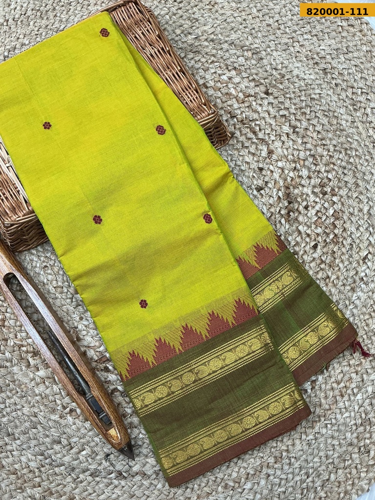 Kanchi Cotton Saree