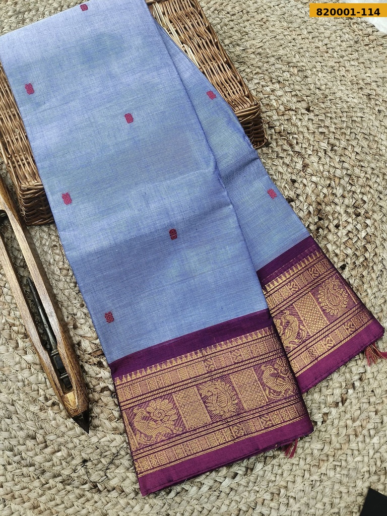 Kanchi Cotton Saree