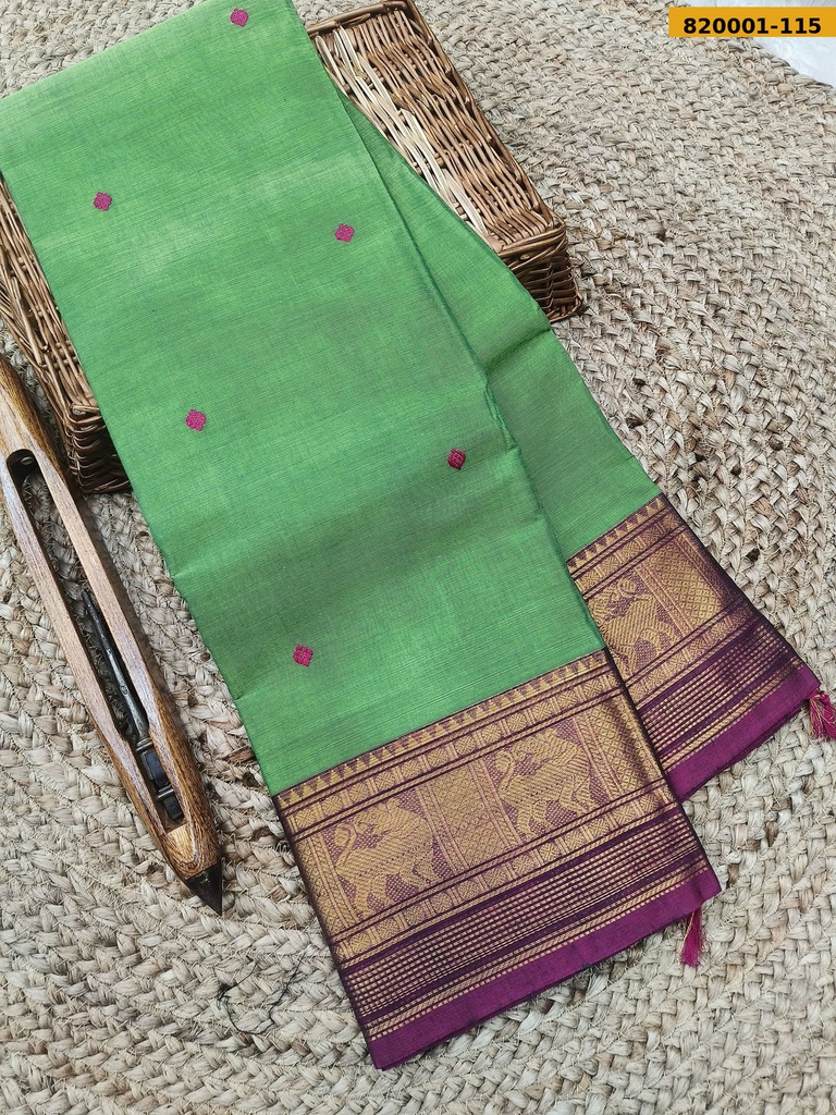 Kanchi Cotton Saree