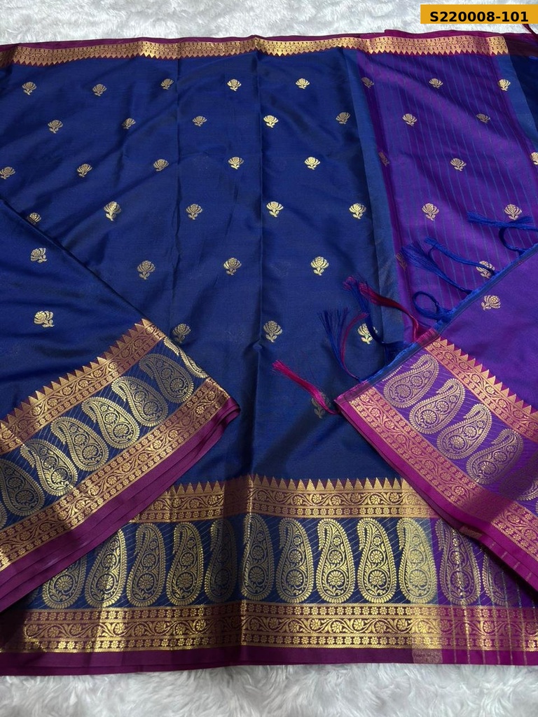 Banarasi Semi Katan Soft  Silk Saree