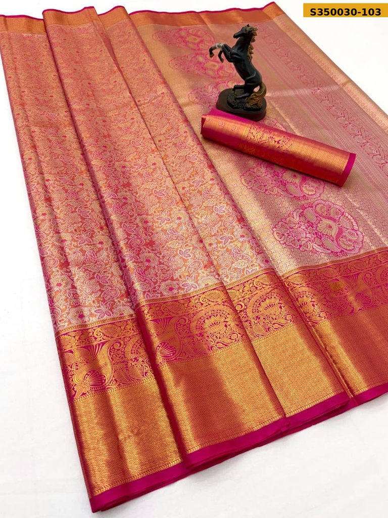 Fancy Kanjivaram Tissue Silk Saree