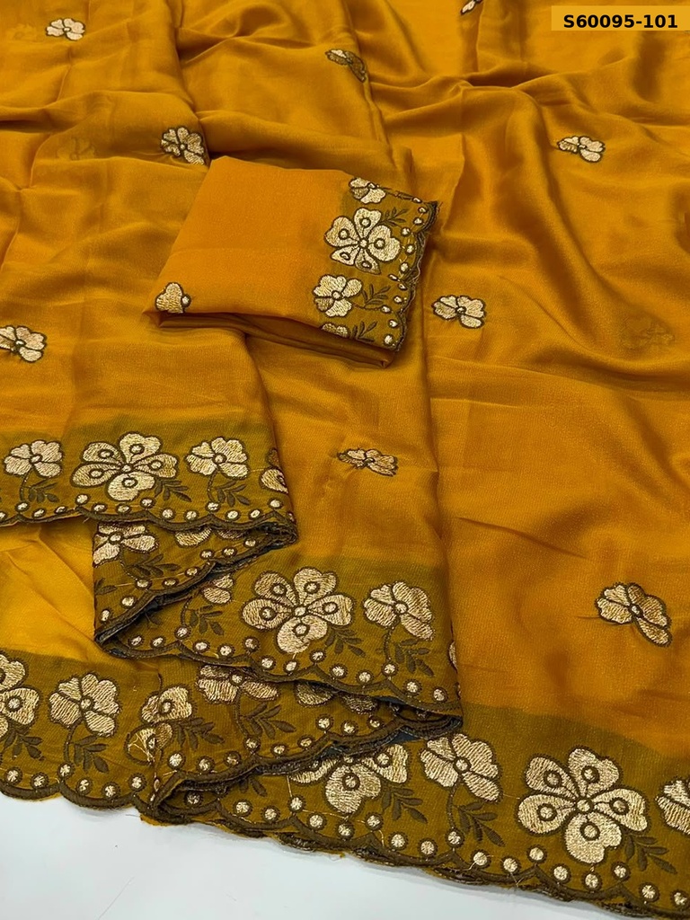 Fancy Star Georgette Saree