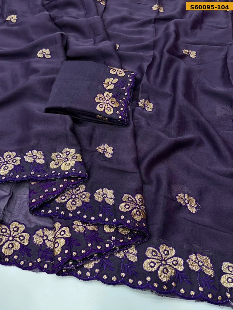 Fancy Star Georgette Saree