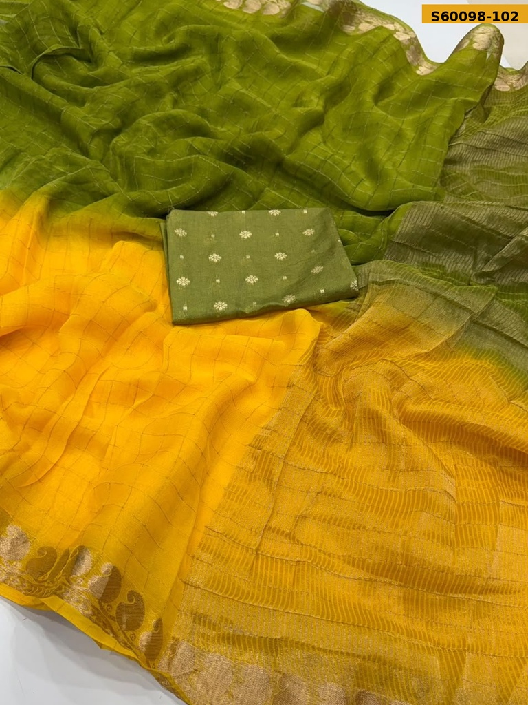 Fancy Viscose Georgette Saree