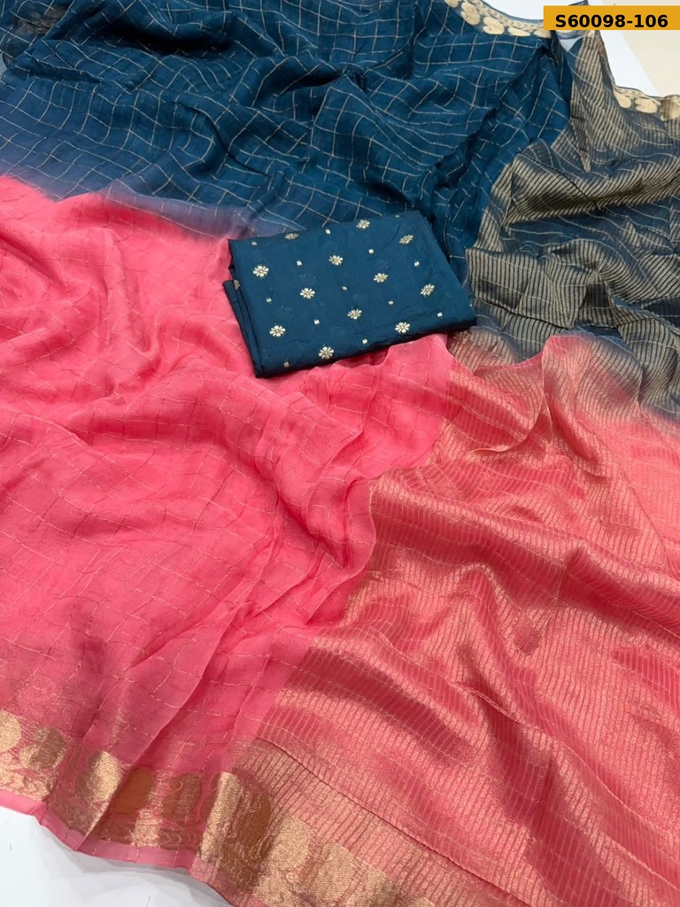 Fancy Viscose Georgette Saree