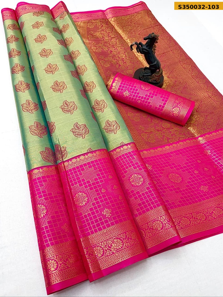 Fancy  Kanjivaram Tissue Silk Sarees
