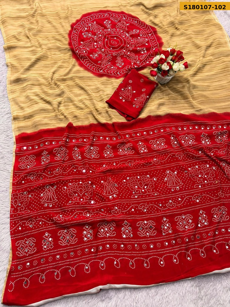 Fancy Gajji Soft Silk Saree