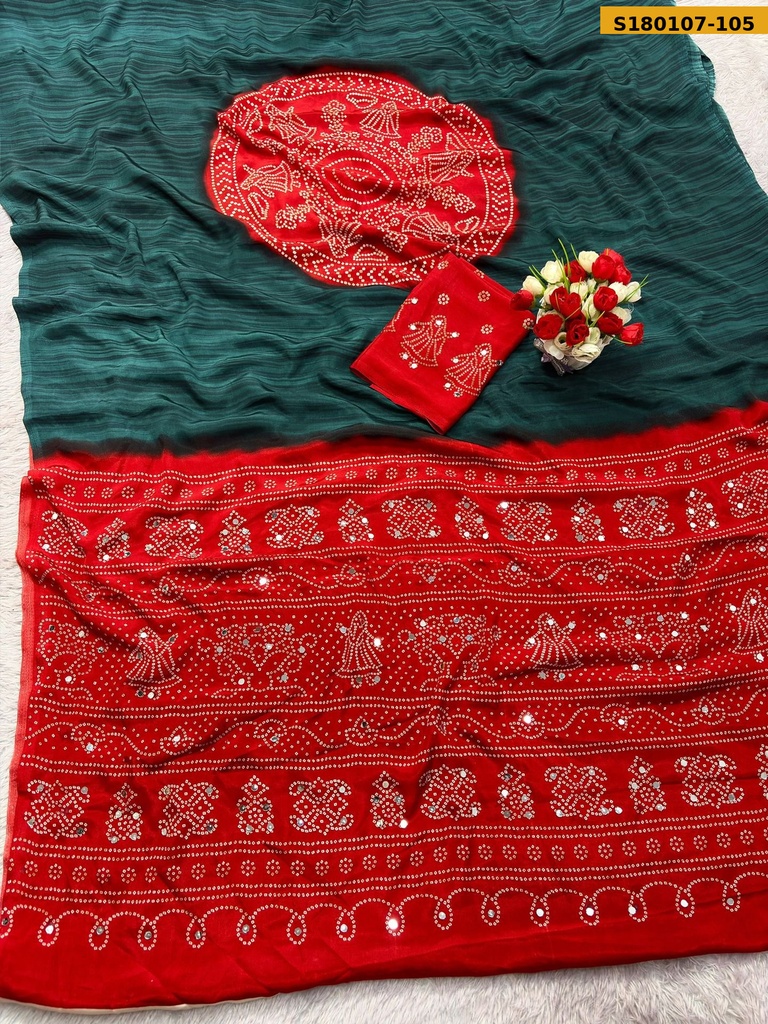 Fancy Gajji Soft Silk Saree