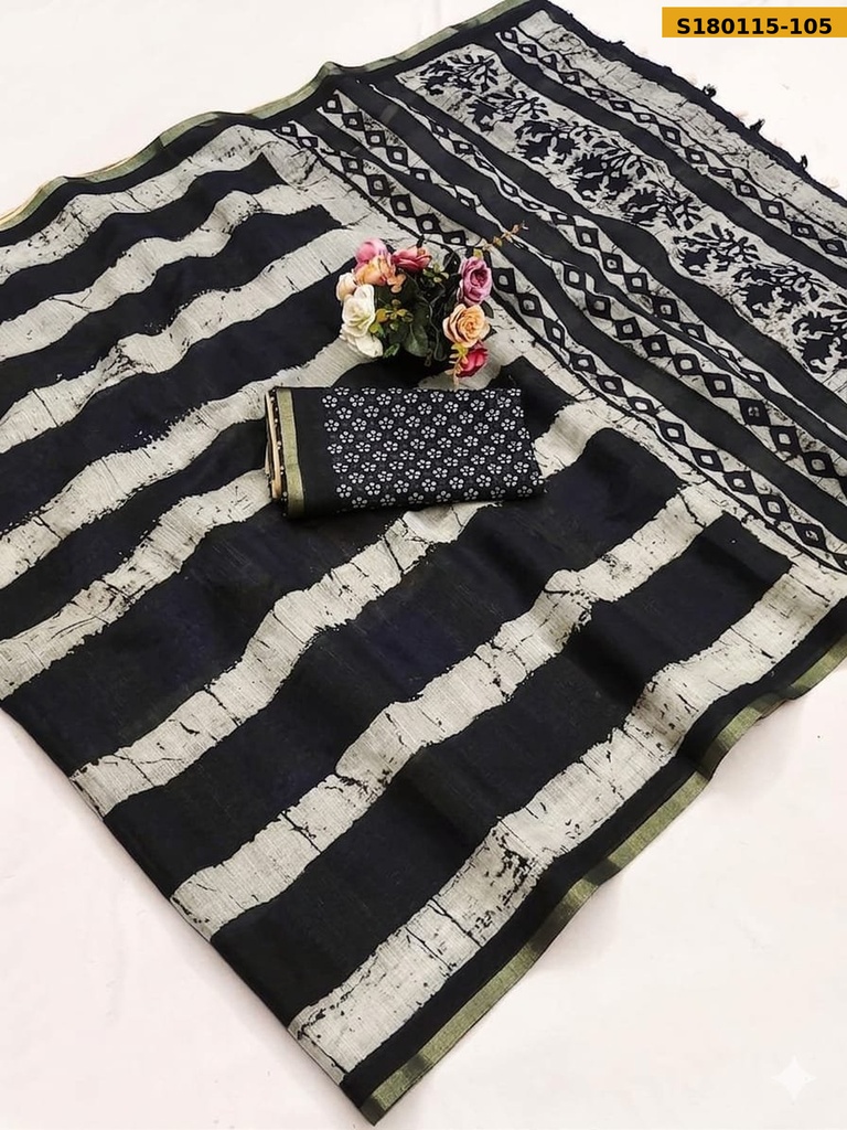 Fancy Mulmul Cotton Saree