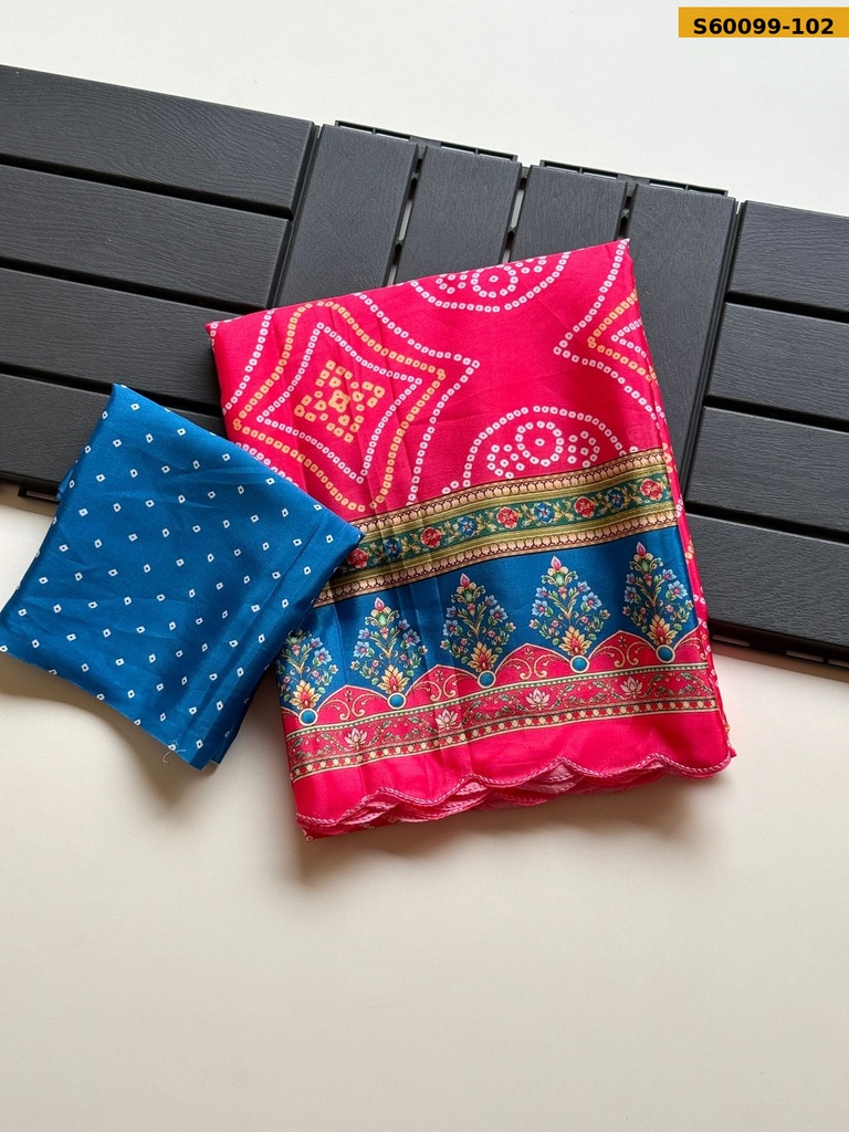 Fancy Soft Chinnon Saree