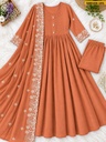 Fancy Mul Chanderi 3 Piece Set