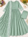Fancy Mul Chanderi 3 Piece Set
