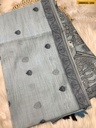 Fancy Chandani Muga cotton saree