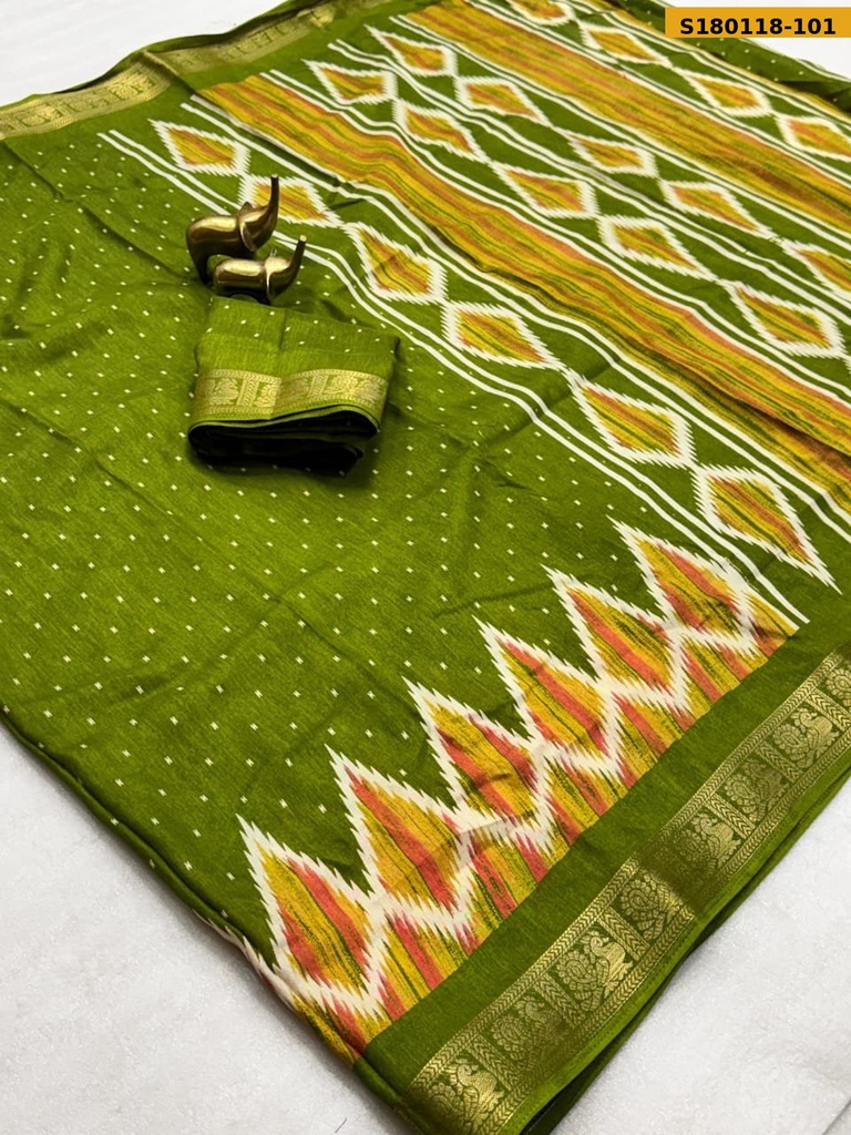 Fancy Tussar Silk Saree