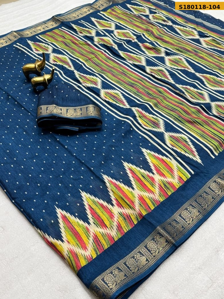 Fancy Tussar Silk Saree