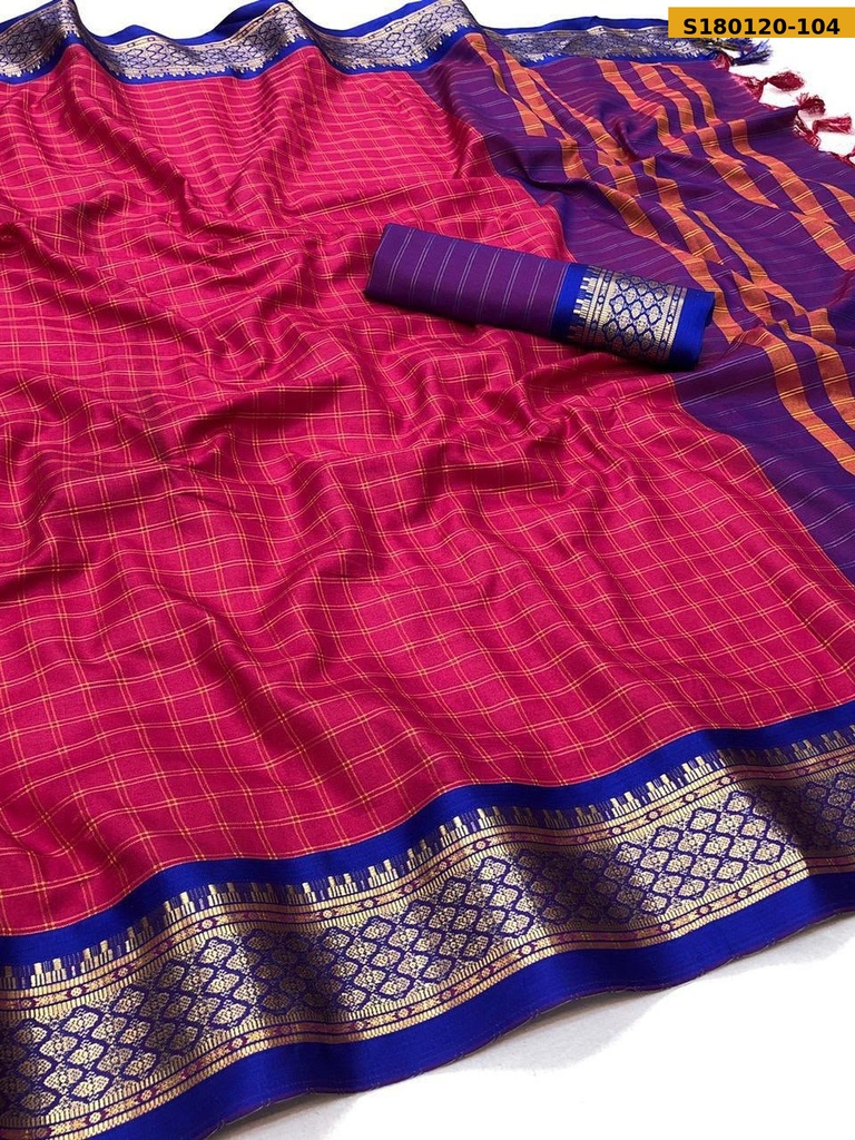 Fancy Cotton Silk Saree