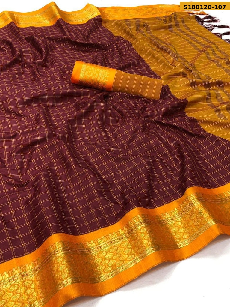 Fancy Cotton Silk Saree