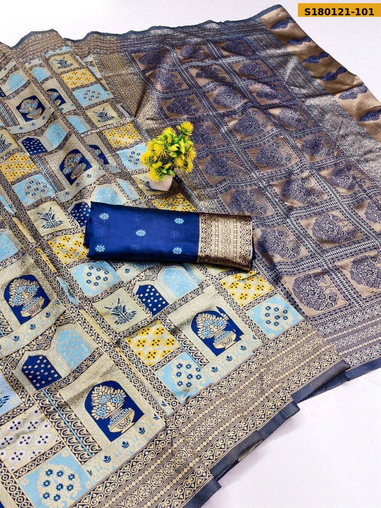 [S180121-101] Fancy Banarasi Sarees (S180121-101)
