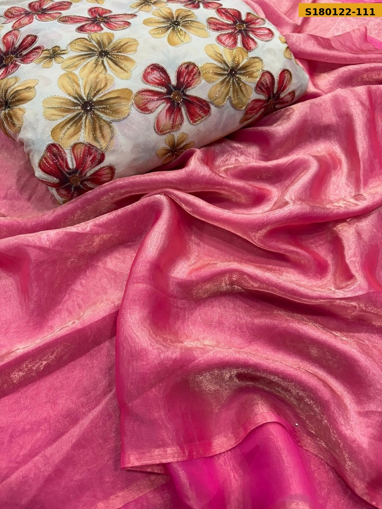 Fancy Space Satin Silk Sarees