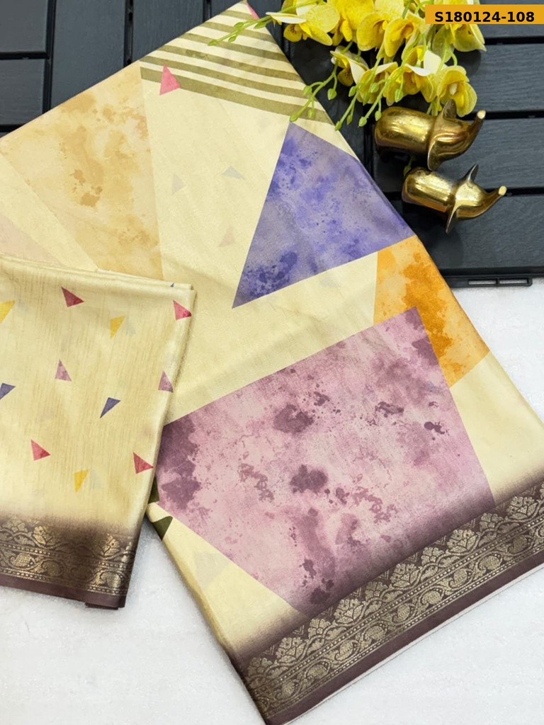 Fancy Tussar Silk Saree